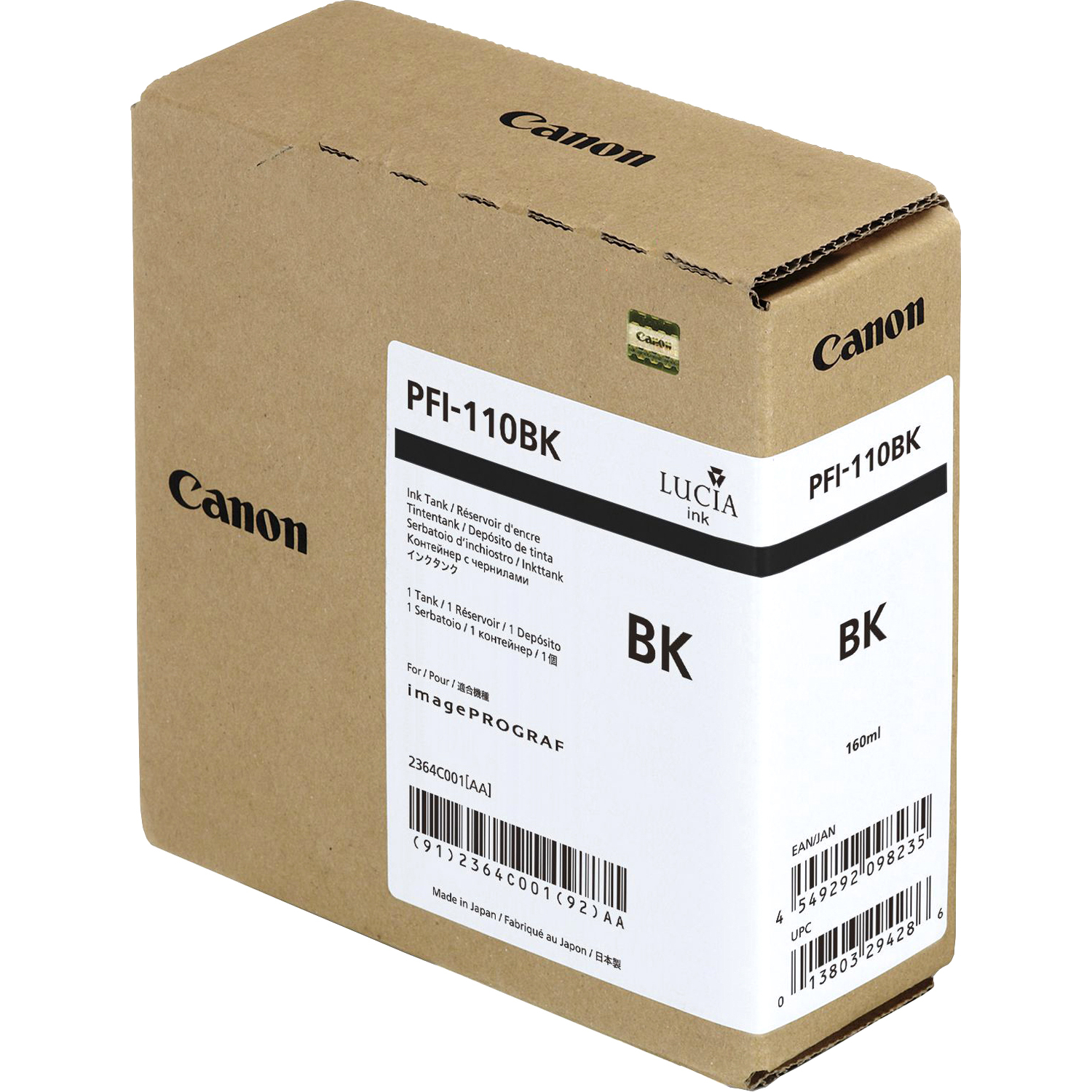 Canon PFI-110 BK (2364C001)