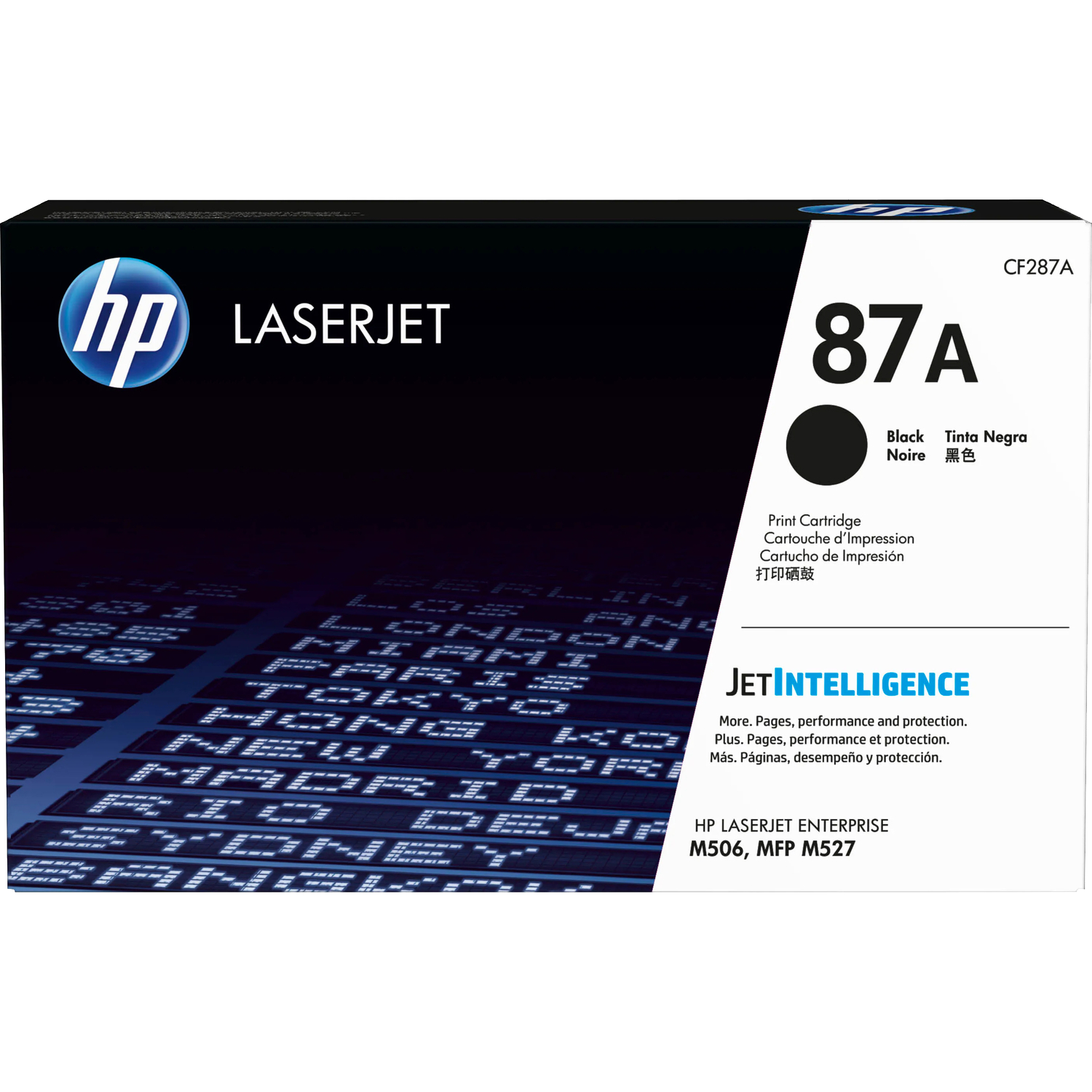 HP 87A Black Original LaserJet Toner Cartridge (CF287A)