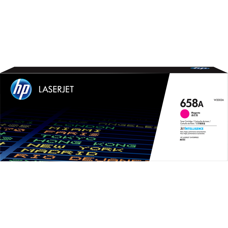 HP 658A Magenta Original LaserJet Toner Cartridge (W2003A)