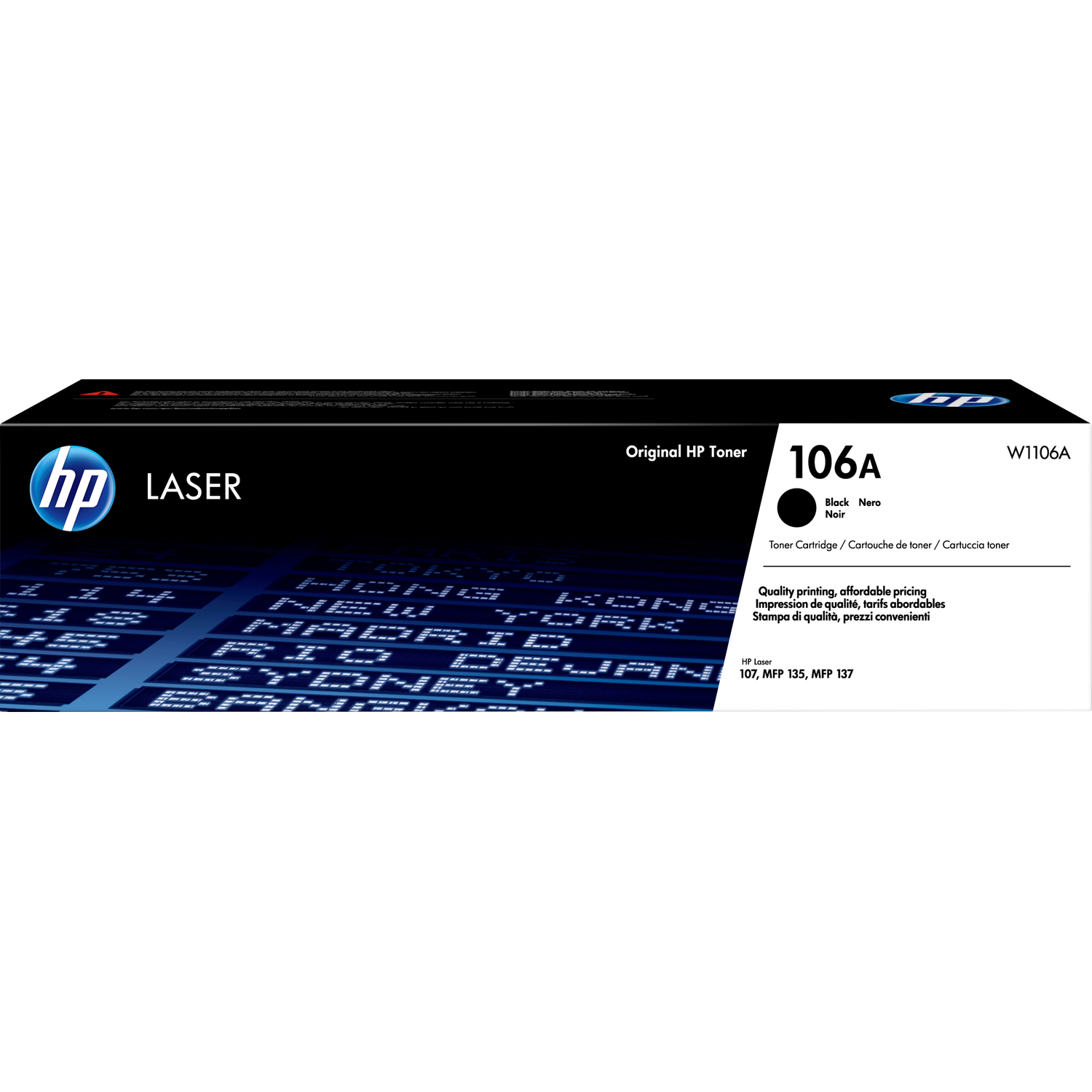 HP LaserJet 106A Black (W1106A)