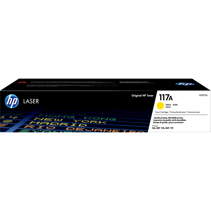 HP LaserJet 117A Yellow (W2072A)