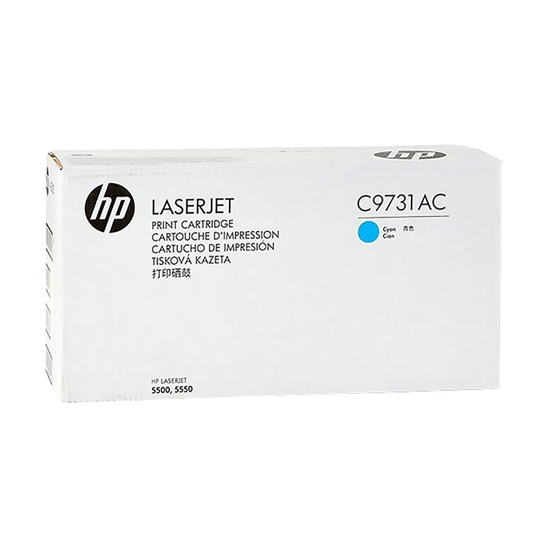 HP 645A Cyan Contract Original LaserJet Toner Cartridge (C9731AC)