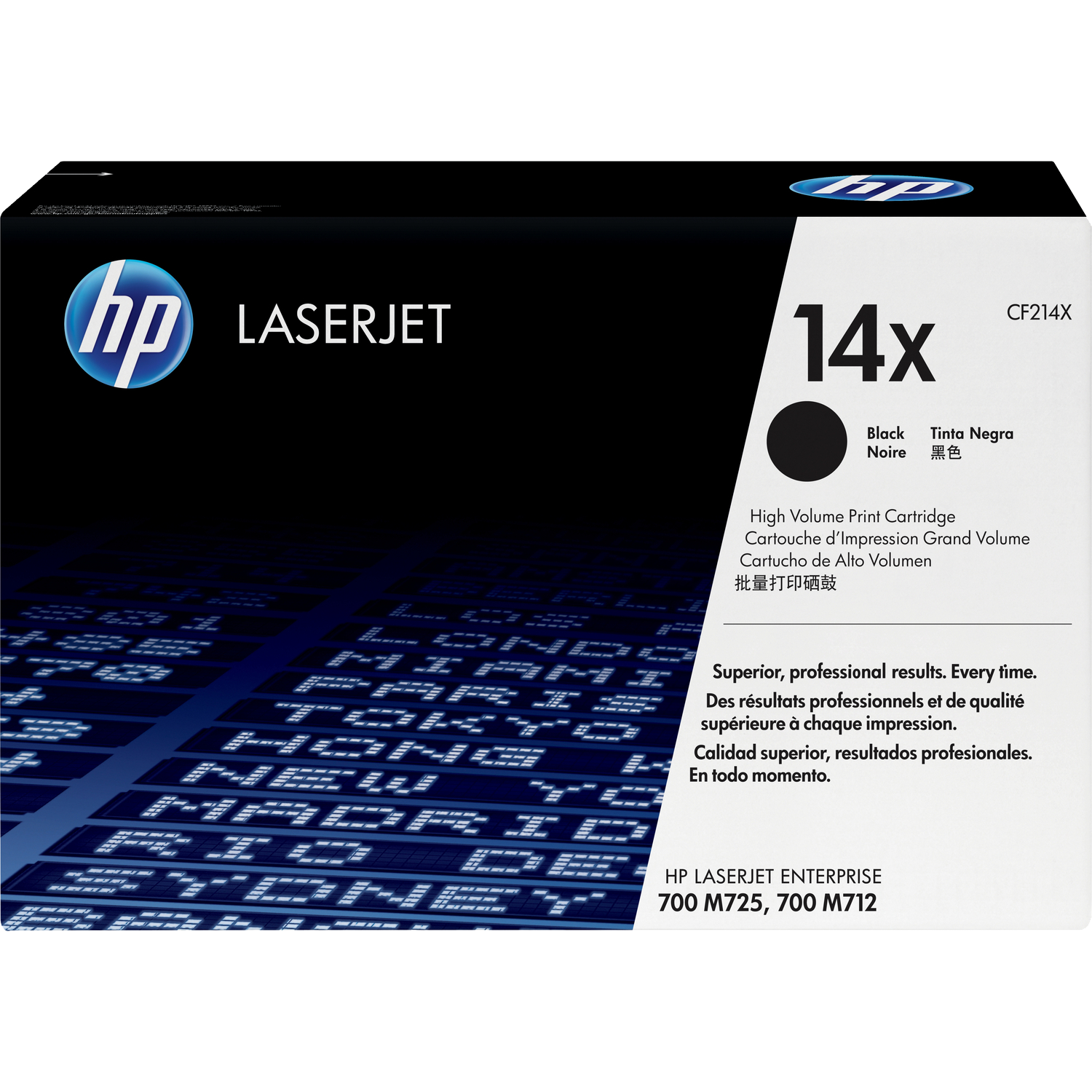 HP 14X Black LaserJet Toner Cartridge (CF214X)