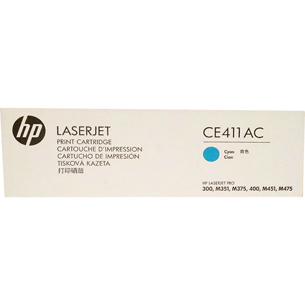 HP 305A Cyan LaserJet Contract Toner Cartridge (CE411AC)