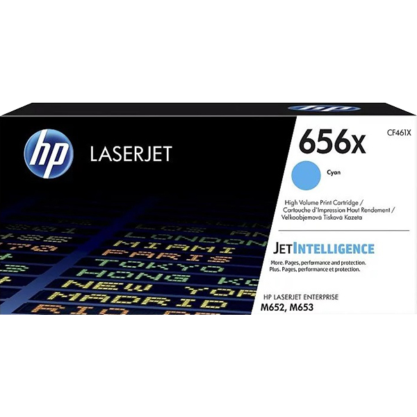 HP 656X Cyan Original LaserJet Toner Cartridge (CF461X)