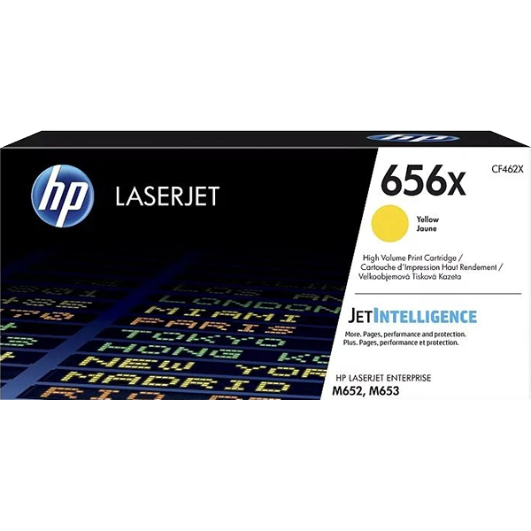 HP 656X Yellow Original LaserJet Toner Cartridge (CF462X)