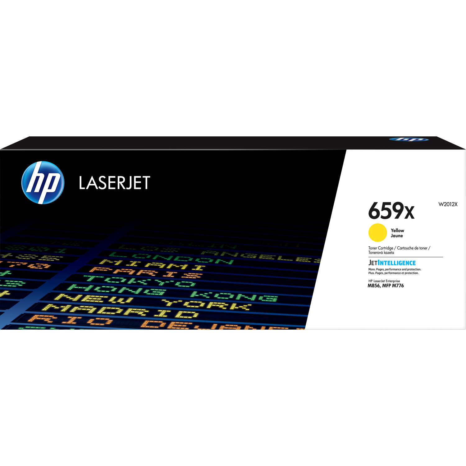 HP 659X Yellow Original LaserJet Toner Cartridge (W2012X)