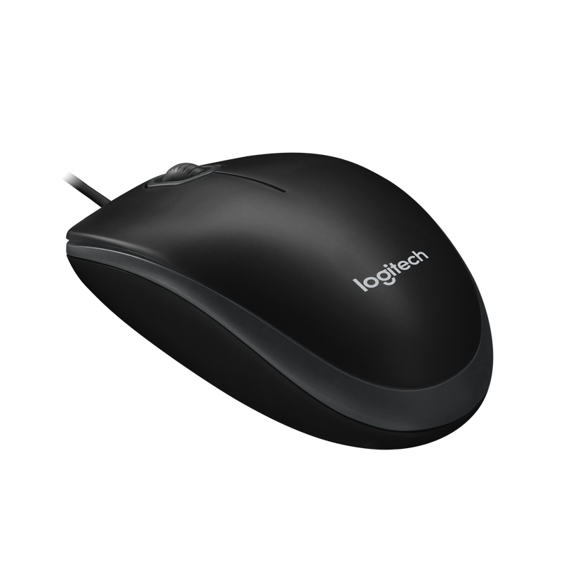 910-003357/910-006605 Мышь Logitech B100 Black USB OEM