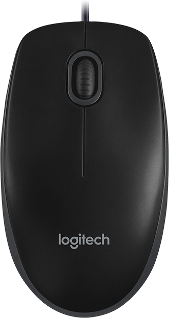 910-003357/910-006605 Мышь Logitech B100 Black USB OEM