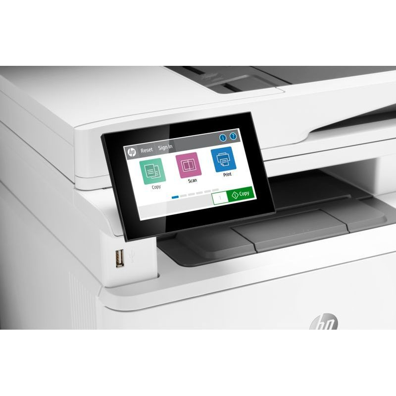 HP LaserJet Ent M430f (3PZ55A) {A4, 1200dpi, 40ppm, 2048Mb, 2лотка(250+100л), duplex, ePrint, USB/GLAN}