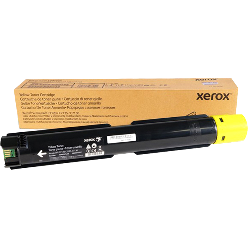 Тонер-картридж Xerox VersaLink C7120/25/30 (16,5K стр.), желтый [006R01831]