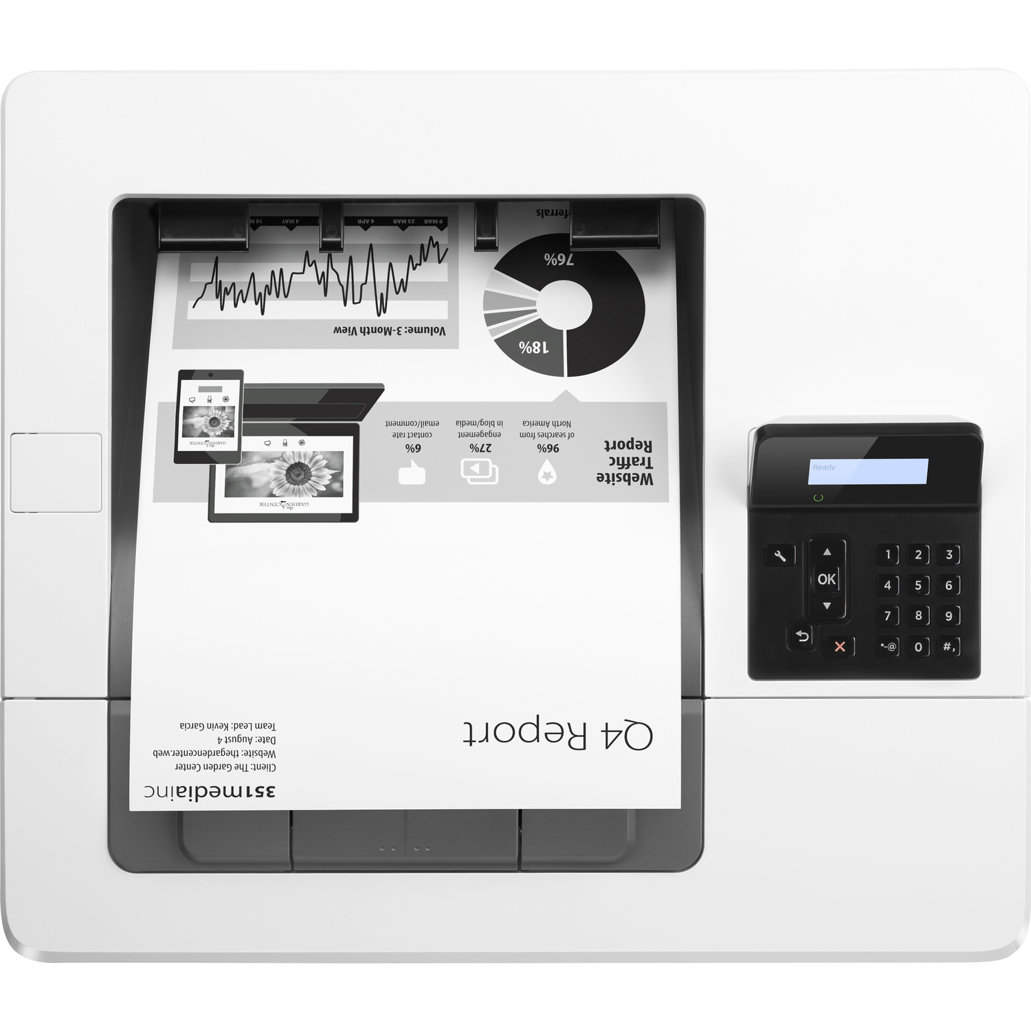 HP LaserJet Pro M501dn (J8H61A)