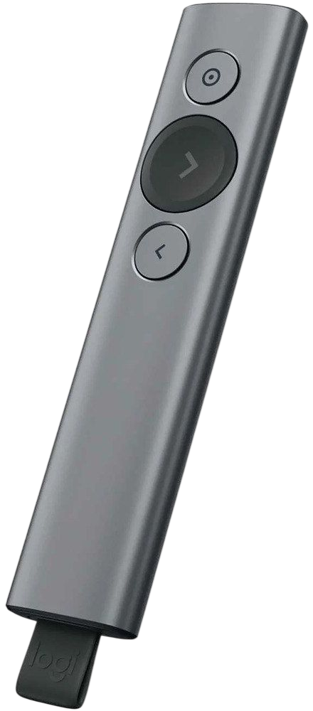 910-004861/910-004867/910-004865 Logitech Spotlight Презентер серый