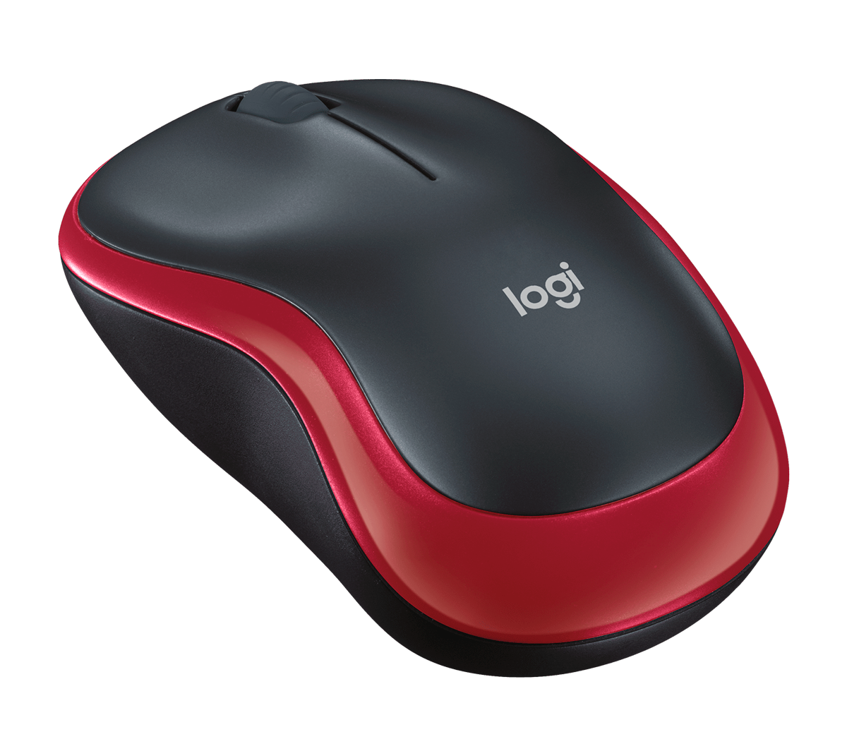 Mouse Logitech Wireless M185 Red