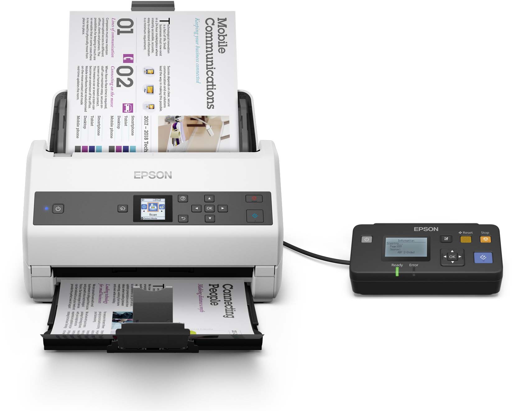 Сканер Epson WorkForce DS-870 А4 арт. B11B250401
