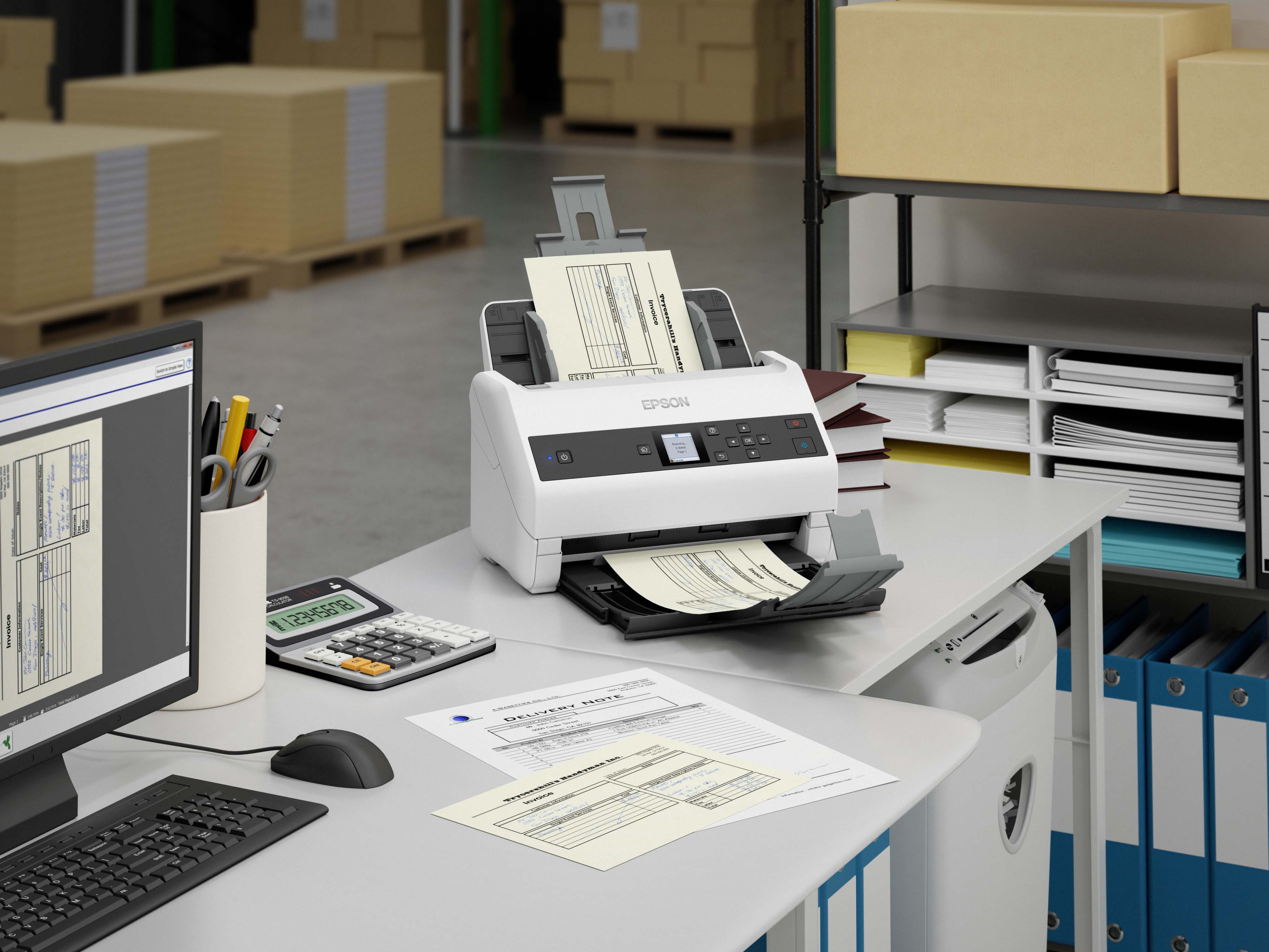 Сканер Epson WorkForce DS-870 А4 арт. B11B250401