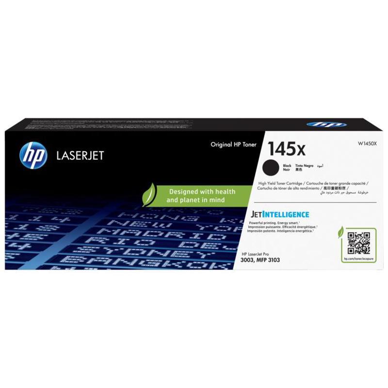 Картридж лазерный HP 145X W1450X черный (3800стр.) для HP LJ 3003dn 3003/3103fdw 3103/3001dw 3001/3002dw 3002/3003dw 3003/3004dw 3004/3101fdn 3101/3102fdn 3102/3103fdn 3103