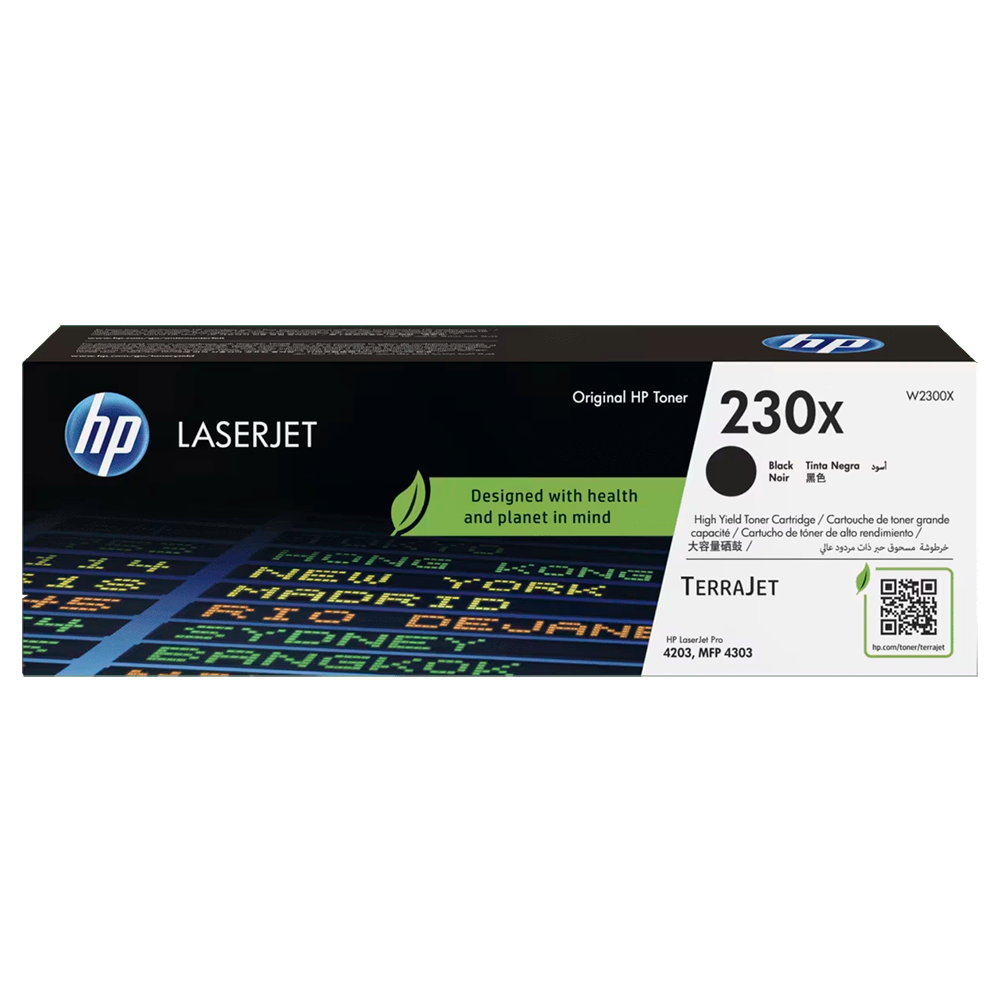 Cartridge HP 230X для HP Color LaserJet Pro 4203/4303 черный (7 500 стр.) HP Inc. арт. W2300X