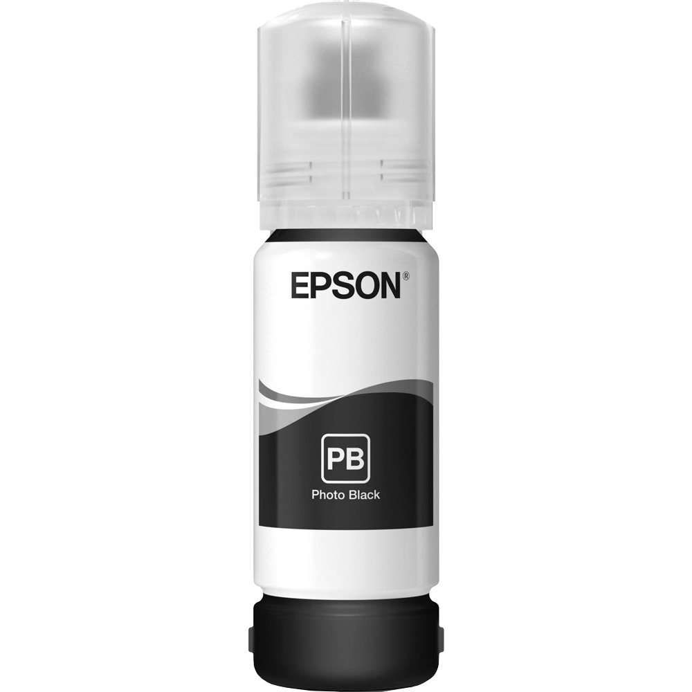EPSON C13T00R140 Контейнер 106 с черными фото чернилами для L7160/7180, 70 мл