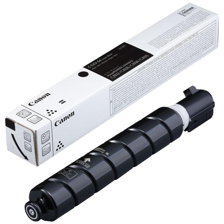 Canon C-EXV64 5753C002 TONER BK EUR (38 000к) для imageRUNNER Advance DX C3922i/C3926i/C3930i/C3935i