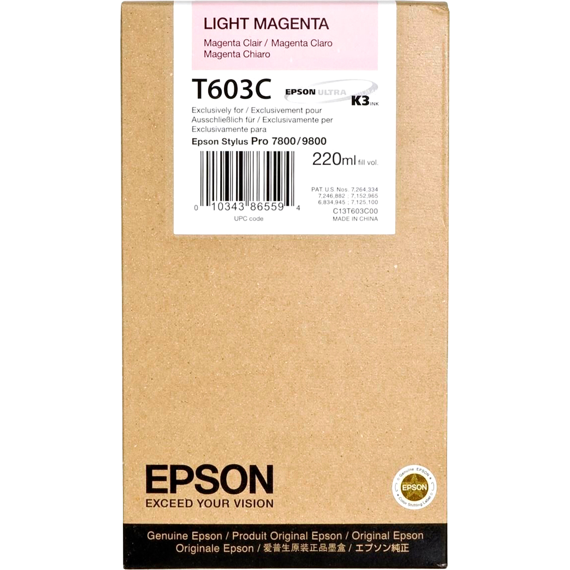 Epson I/C Stylus Pro 7800/9800
