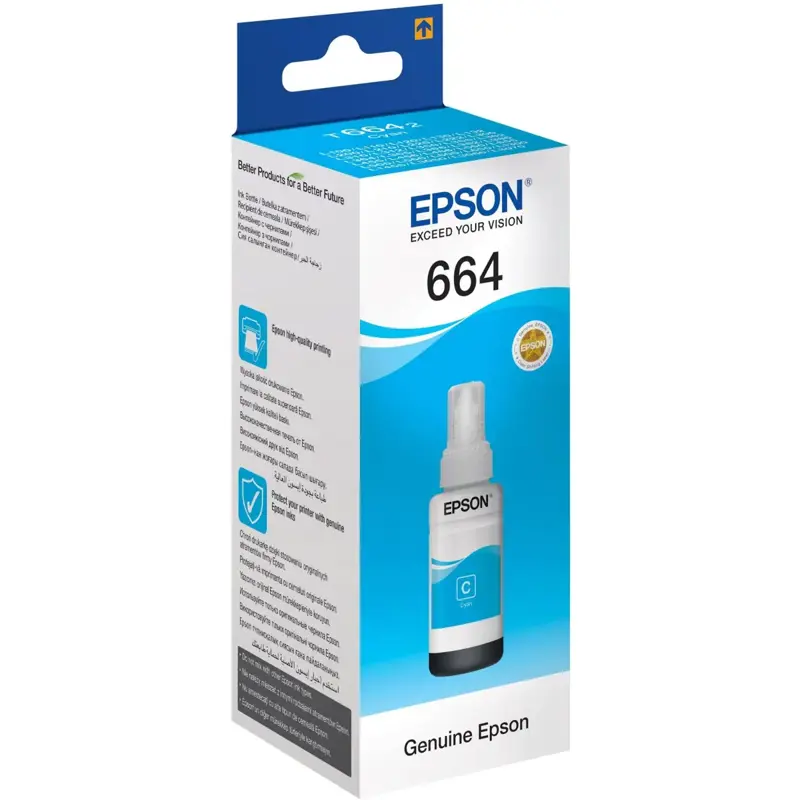 Epson L100 Cyan ink bottle 70ml (C13T66424A)