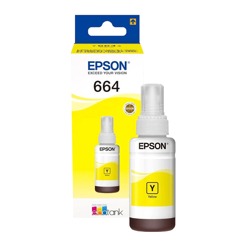 Epson L100 Yellow ink bottle 70ml (C13T66444A)