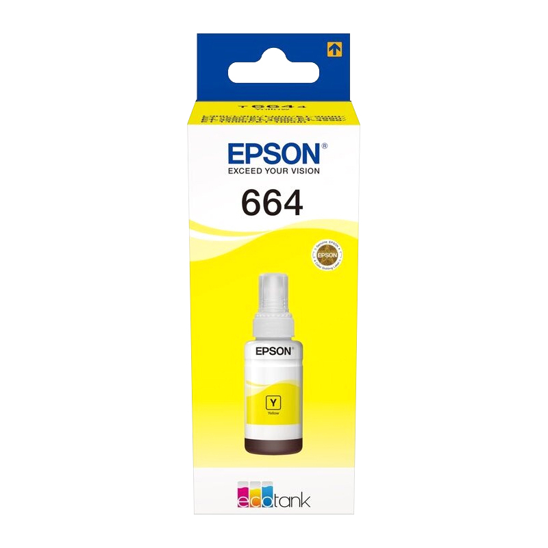 Epson L100 Yellow ink bottle 70ml (C13T66444A)