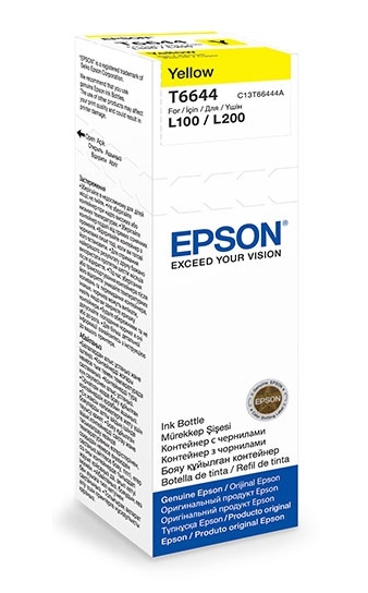 Epson L100 Yellow ink bottle 70ml (C13T66444A)