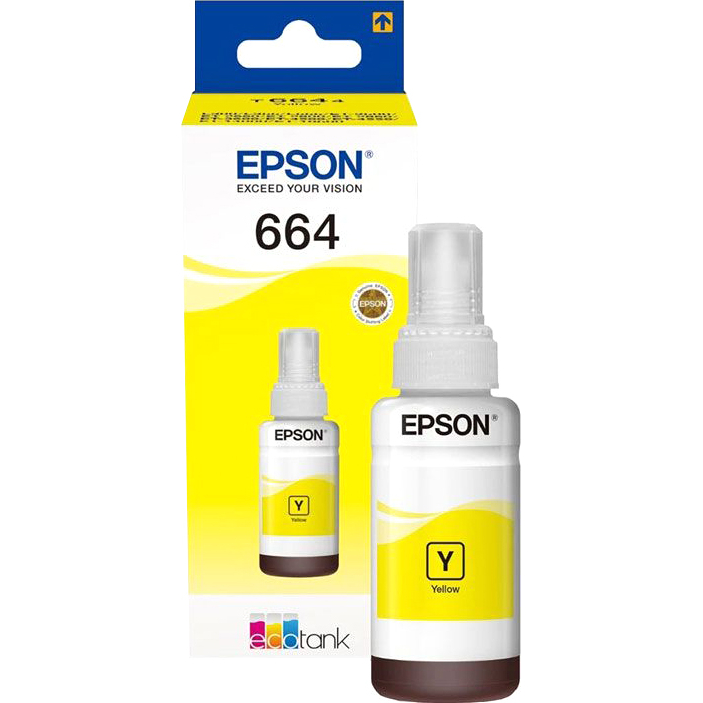 Epson L100 Yellow ink bottle 70ml (C13T66444A)