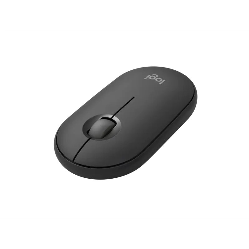 Мышь Logitech Wireless Mouse Pebble 2 M350s, Bluetooth, GRAPHITE, [910-007015]