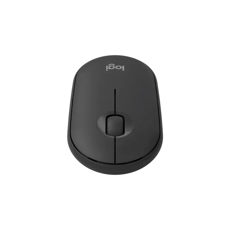 Мышь Logitech Wireless Mouse Pebble 2 M350s, Bluetooth, GRAPHITE, [910-007015]