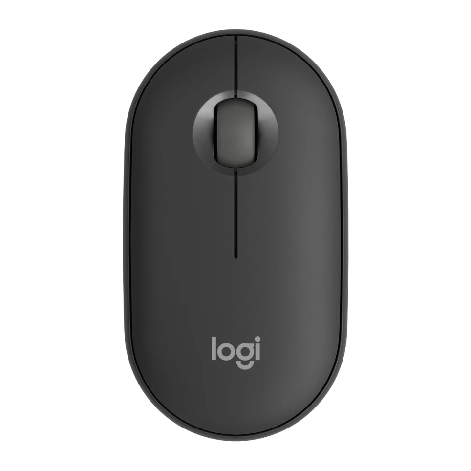 Мышь Logitech Wireless Mouse Pebble 2 M350s, Bluetooth, GRAPHITE, [910-007015]