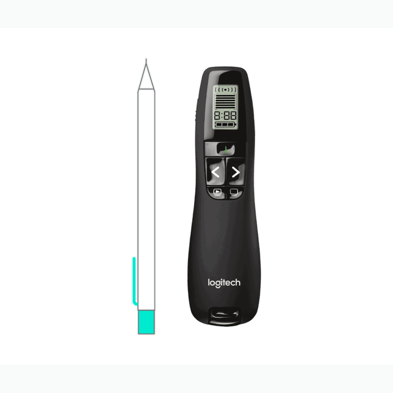910-004251 LOGITECH R800 Wireless Presentation Remote - BLACK