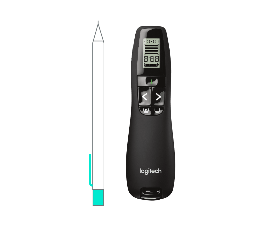 910-004251 LOGITECH R800 Wireless Presentation Remote - BLACK