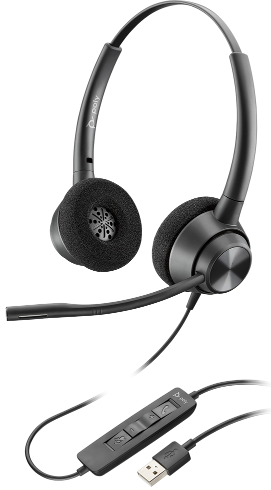Plantronics EncorePro 320, EP320 USB-A, WW (767G0AA)