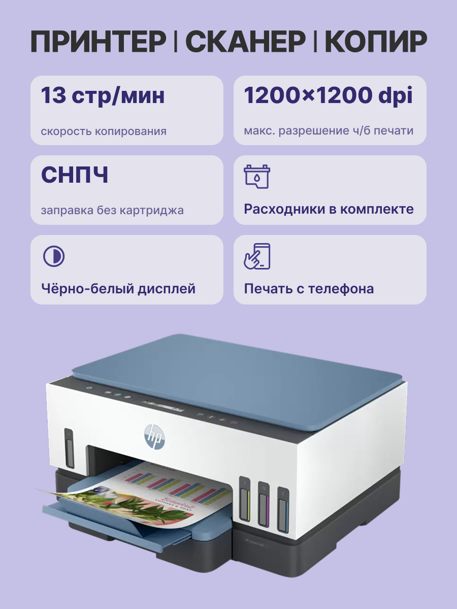 HP Smart Tank 725