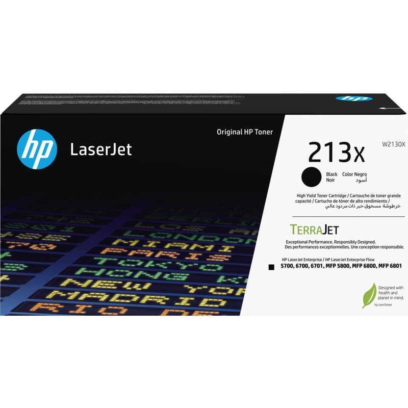 Картридж с тонером HP 213X W2130X