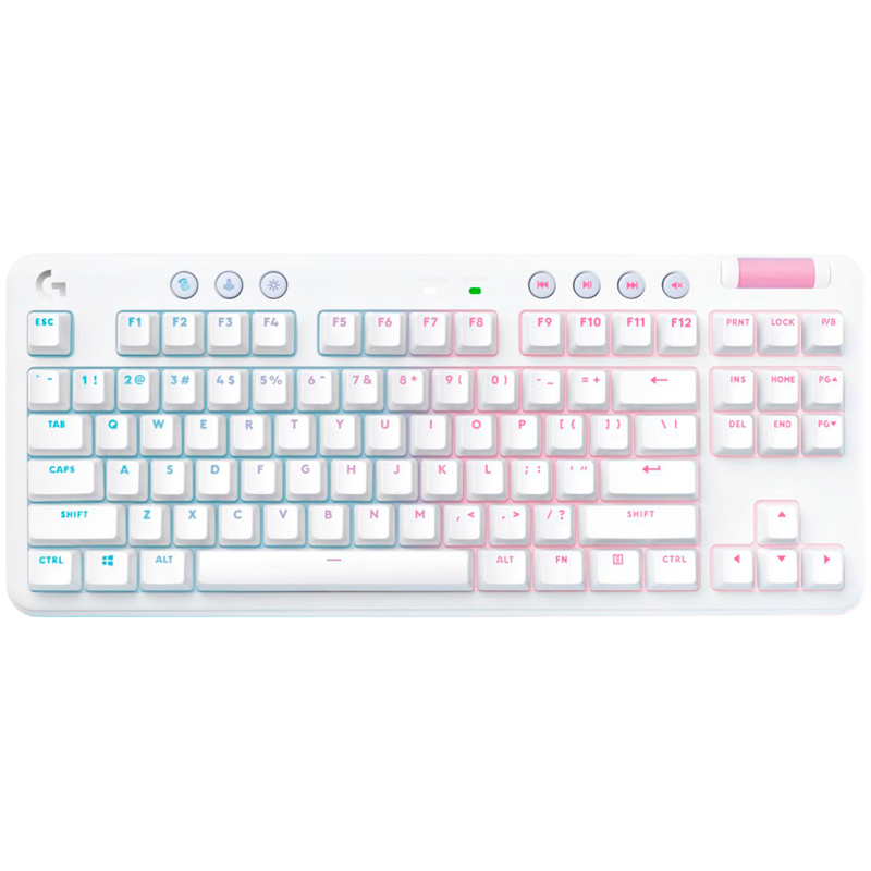 920-010464 Клавиатура игровая механическая Logitech G715 TKL Tactile LIGHTSPEED RGB OFF WHITE