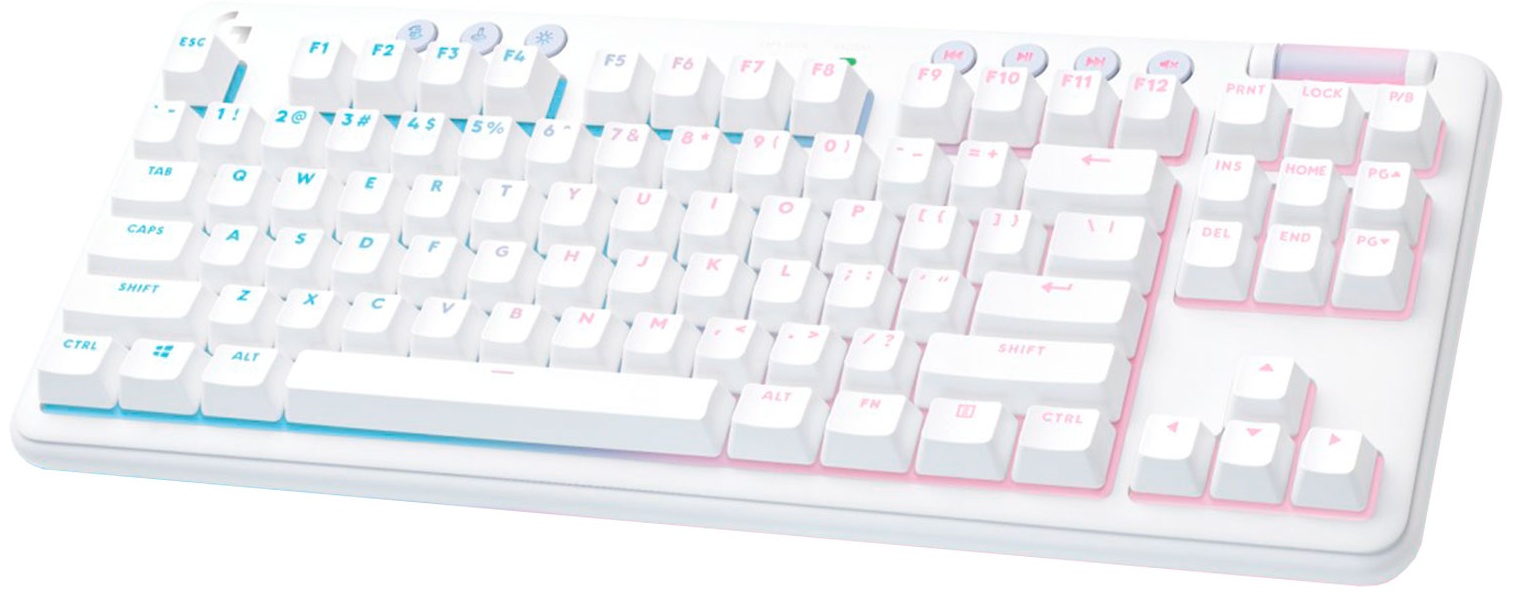 920-010464 Клавиатура игровая механическая Logitech G715 TKL Tactile LIGHTSPEED RGB OFF WHITE