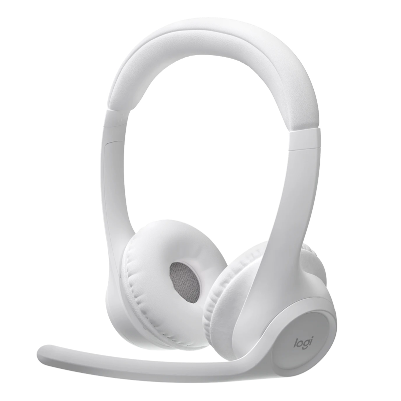 Беспроводная гарнитура Logitech Wireless Headset ZONE 300, Bluetooth, OFF-WHITE, [981-001417]