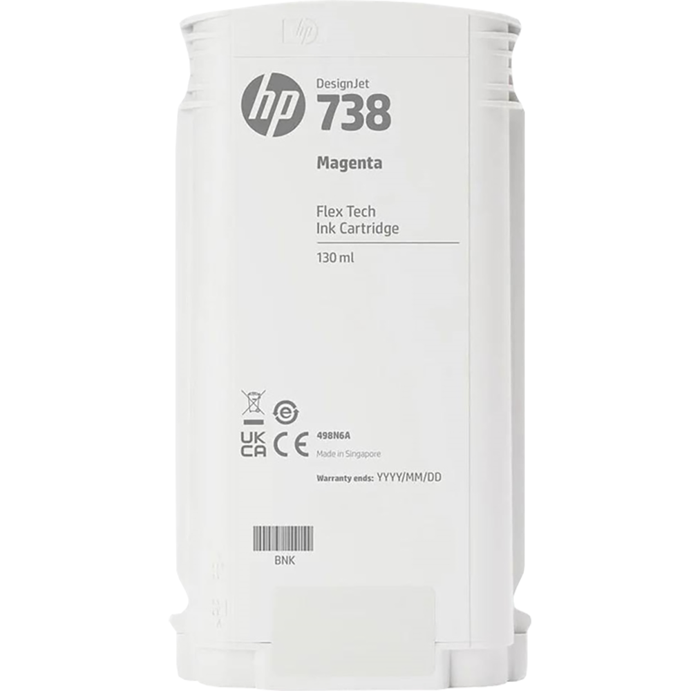 Картридж HP 738 498N6A 130-ml Magenta DesignJet Ink Cartridge