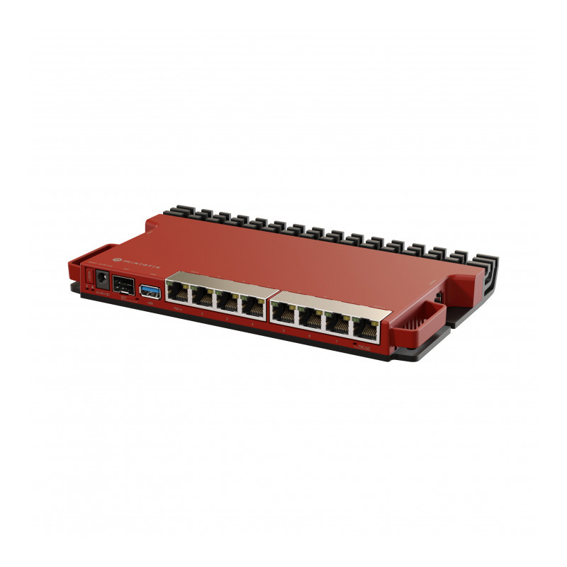 MikroTik L009UiGS-RM Маршрутизатор проводной, 8*1Gbit, 1*SFP 2.5Gbit