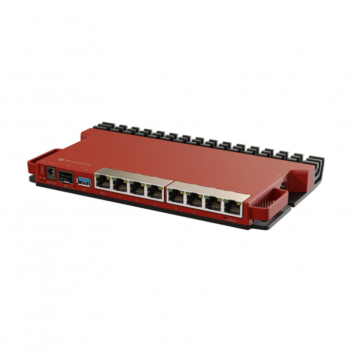 MikroTik L009UiGS-RM Маршрутизатор проводной, 8*1Gbit, 1*SFP 2.5Gbit