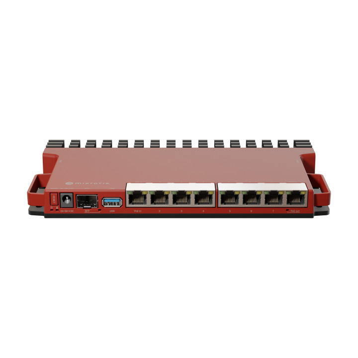 MikroTik L009UiGS-RM Маршрутизатор проводной, 8*1Gbit, 1*SFP 2.5Gbit