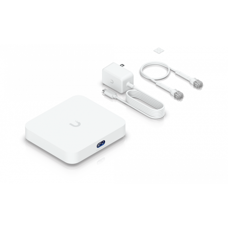 UBIQUITI UCG-Ultra Маршрутизатор 4 ядра (1,5 ГГц), 4х 1G RJ45, 1х 2.5G RJ45 WAN