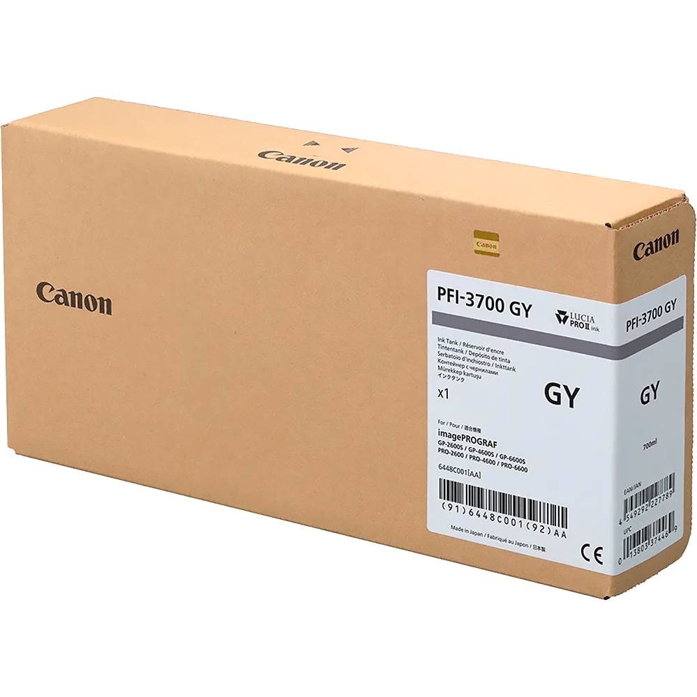Canon PFI-3700GY (6448C001)