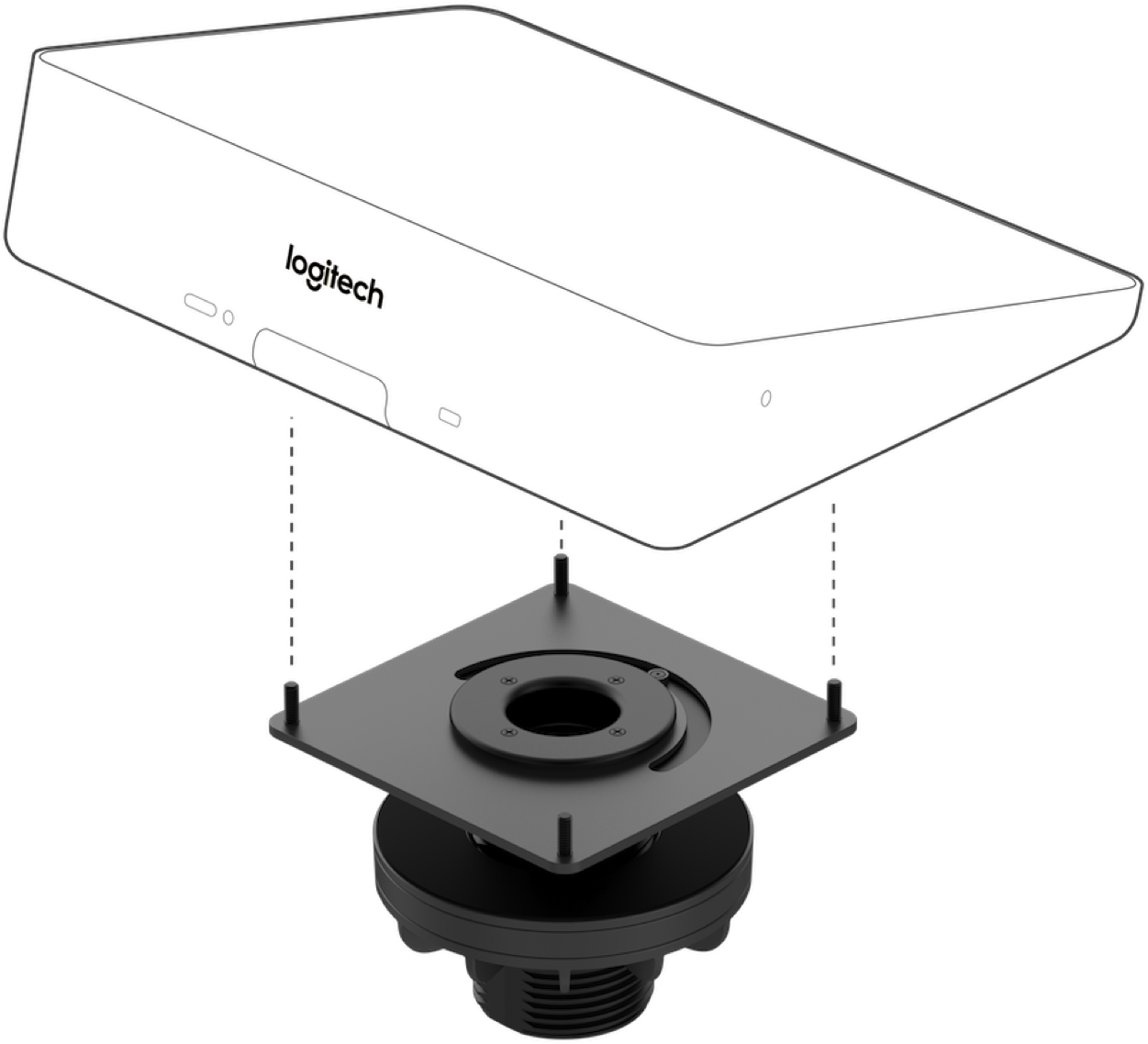 Настольное крепление Logitech Tap Table Mount арт. 939-001811