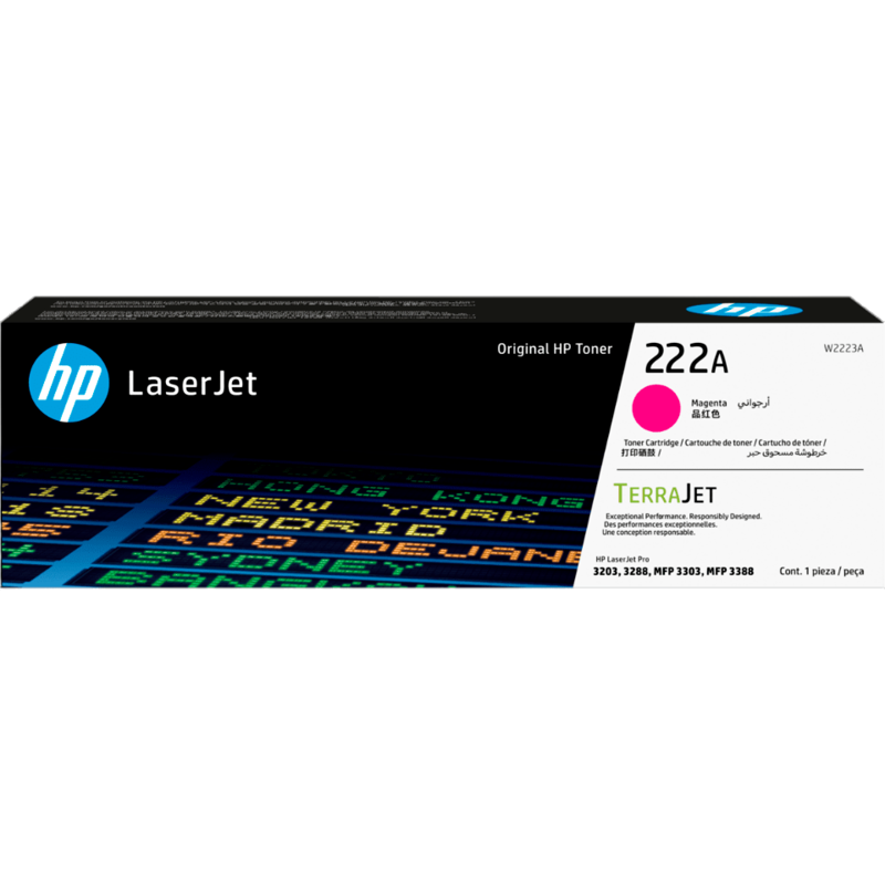 HP Тонер-картридж 222A Magenta W2223A