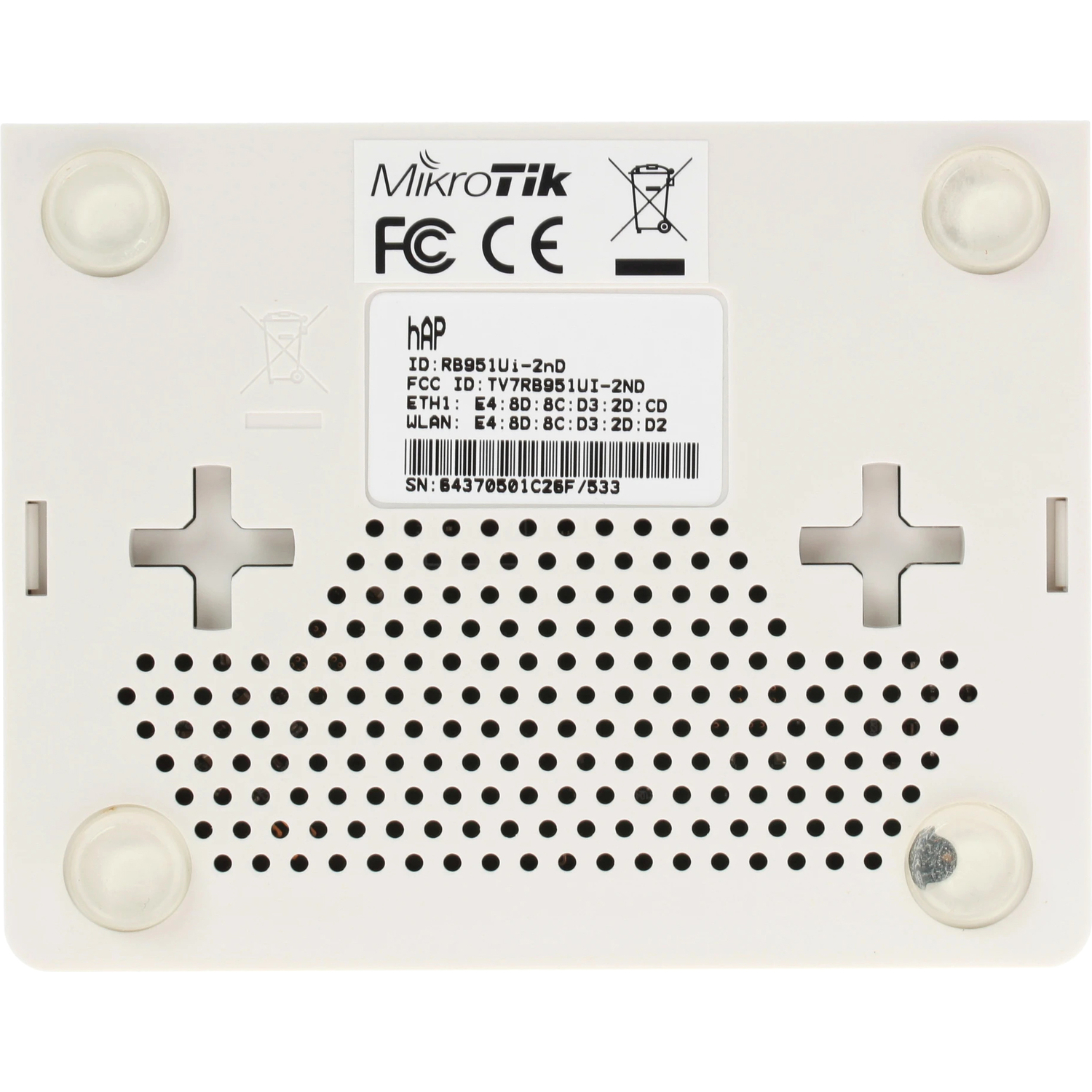 MikroTik hAP (RB951Ui-2nD)